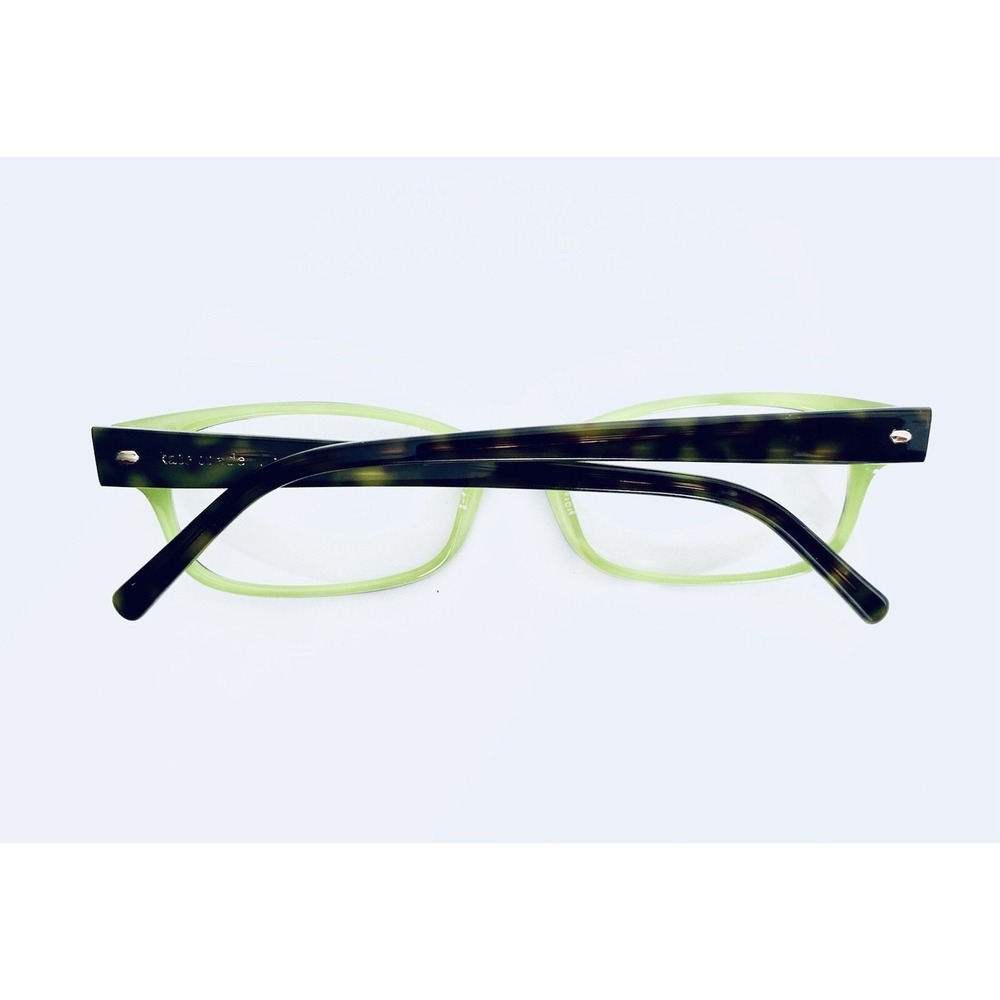 Kate Spade Brown Tortoise w Green Cat Eye Glasses Paxton 53 16 130 - Picture 6 of 12